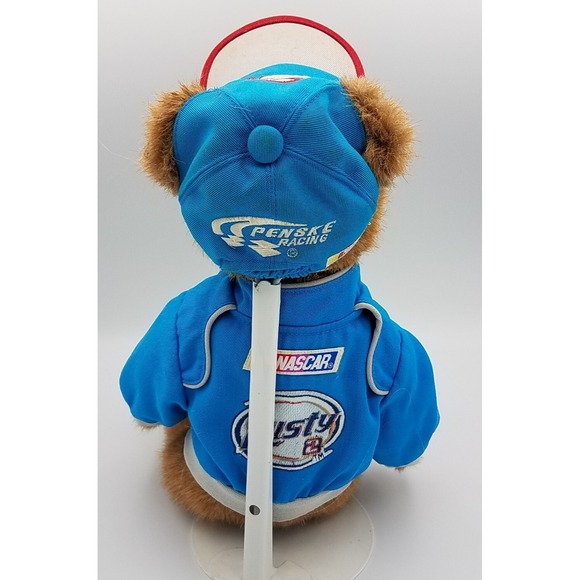 Boyds Bear Rusty Wallace's #2 Penske Racing Last Call Nascar Limited Edition - Picture 4 of 12